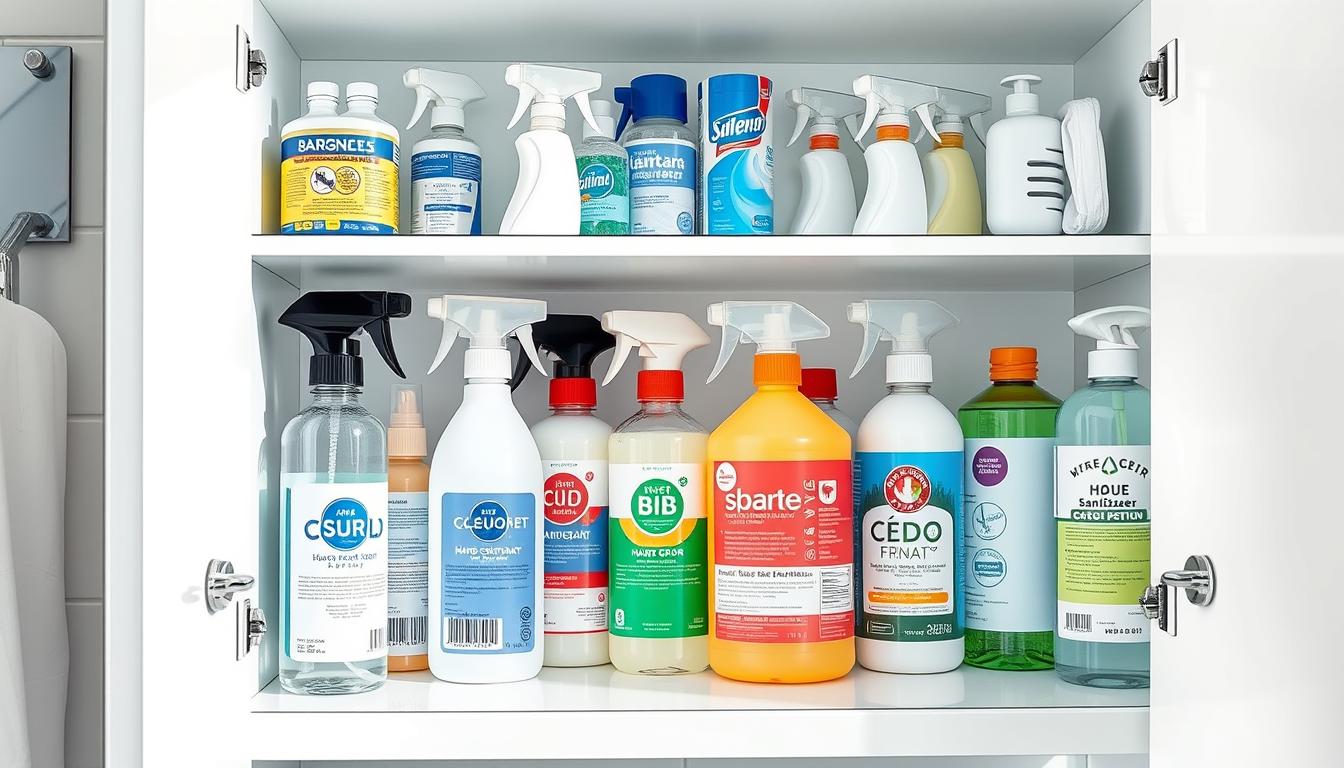 Desinfektionsmittel Medizinschrank