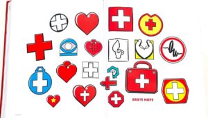 Erste Hilfe Zeichen