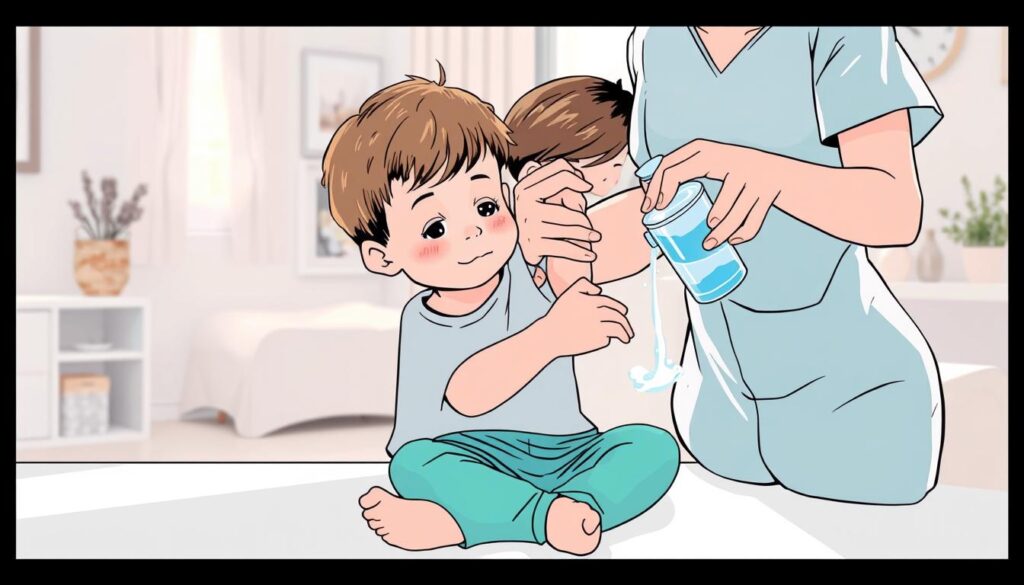 Erste Hilfe bei Brandwunden bei Kindern Erste Hilfe bei Brandwunden bei Kindern