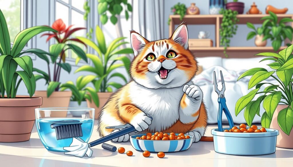 Hygiene für die Katzengesundheit