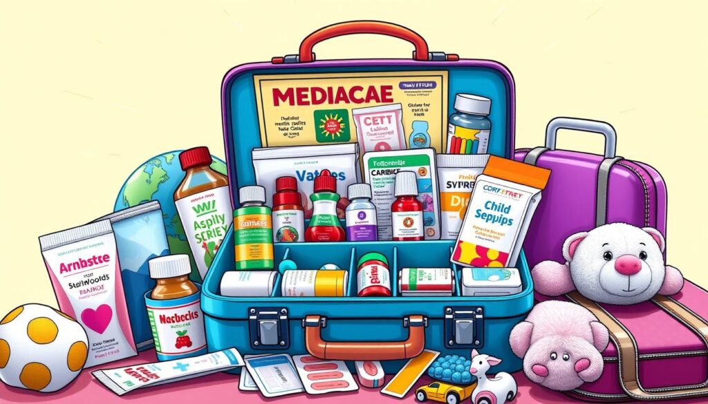 Kindgerechte Medikamente für die Reiseapotheke