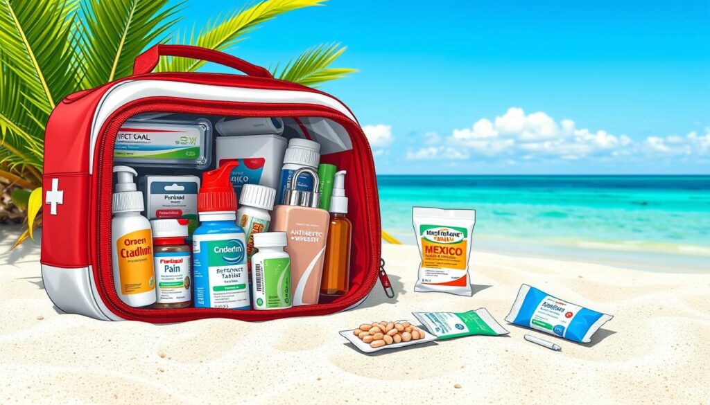Mexiko Reiseapotheke-Ausstattung