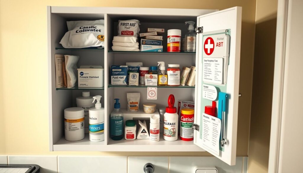 Notrufnummern Medizinschrank