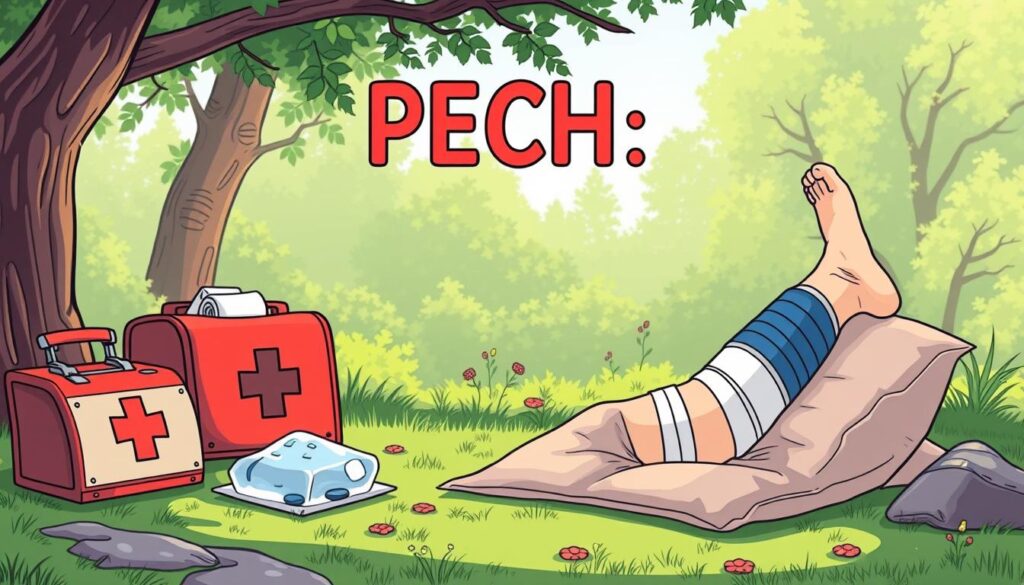 Pech Regel Erste Hilfe