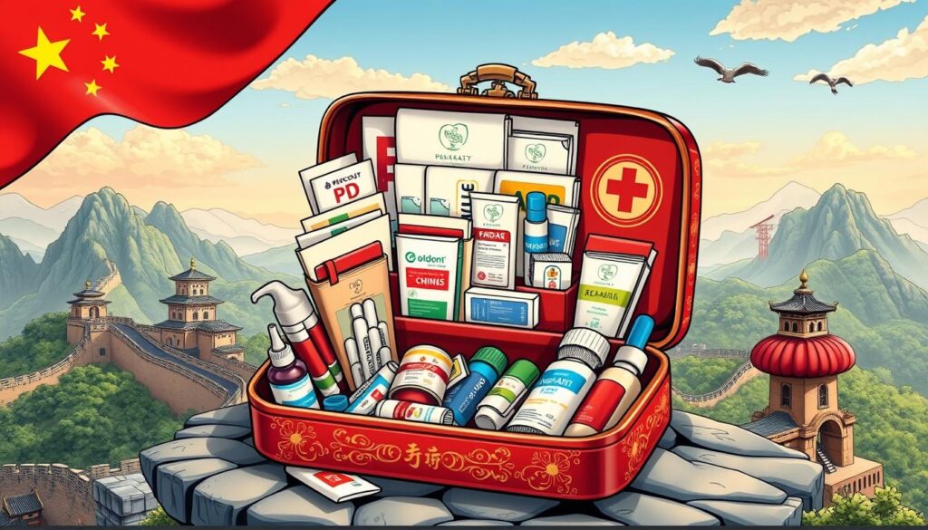 Persönliche Reiseapotheke für China Persönliche Reiseapotheke für China