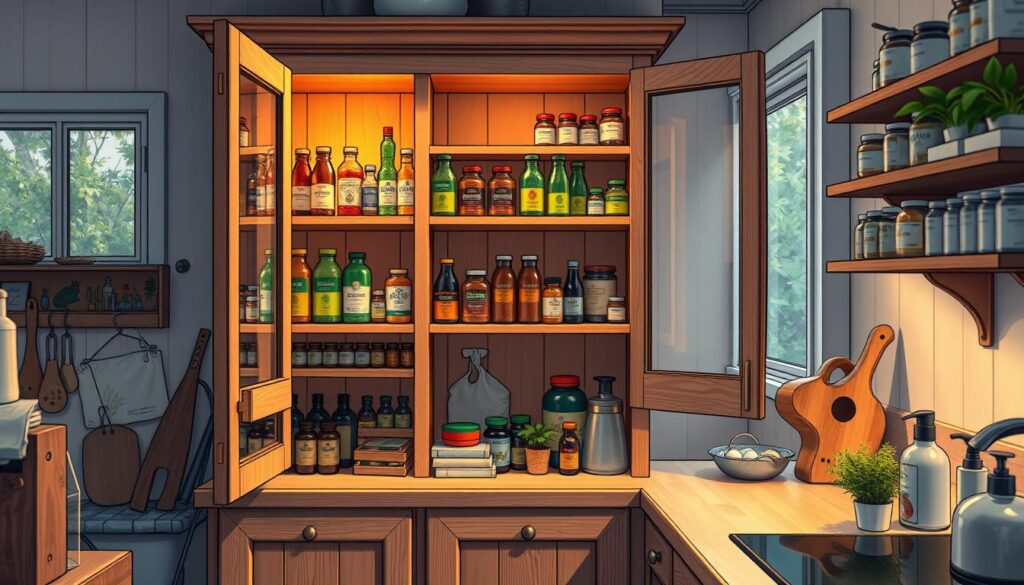 Selbstgemachter Medizinschrank für Zuhause