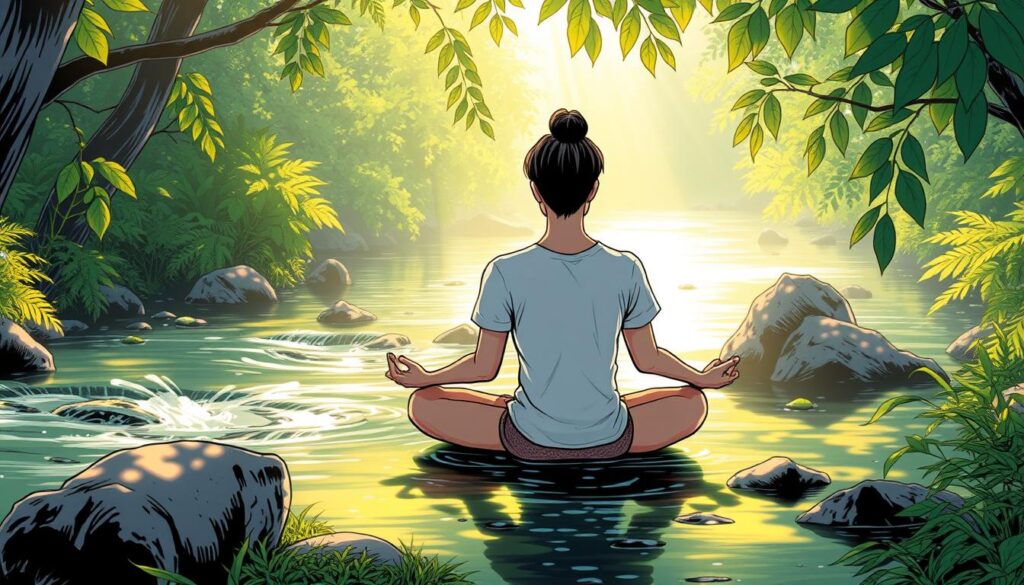 Stressabbau durch Meditation Stressabbau durch Meditation